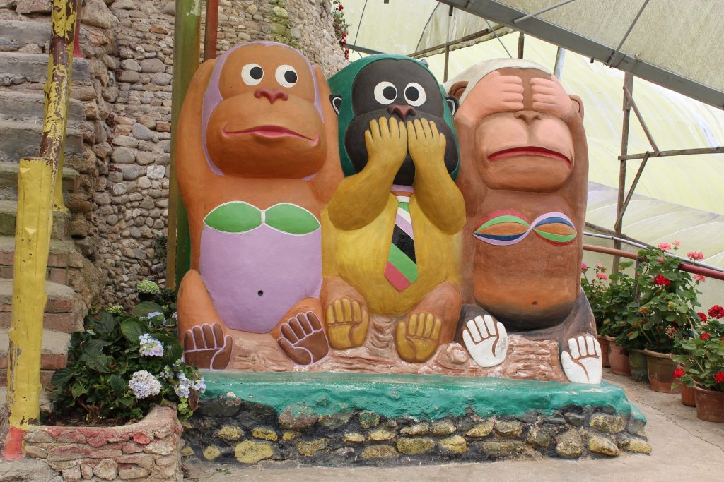 キャメロンハイランドのバラ園